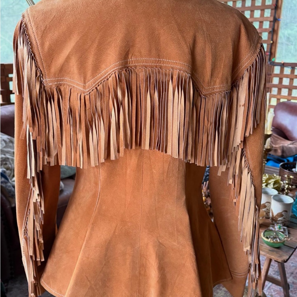Exceptional like new butter soft Leather Jacket in Cognac - Women's Medium